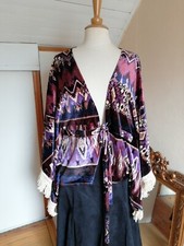KIMONO GILET PONCHO Bohême JUST M Taille unique ou 42-44-46 NEUF