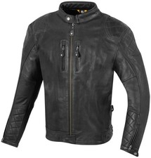 Veste en cuir de moto Merlin