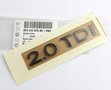 Emblème VW Logo Plaque