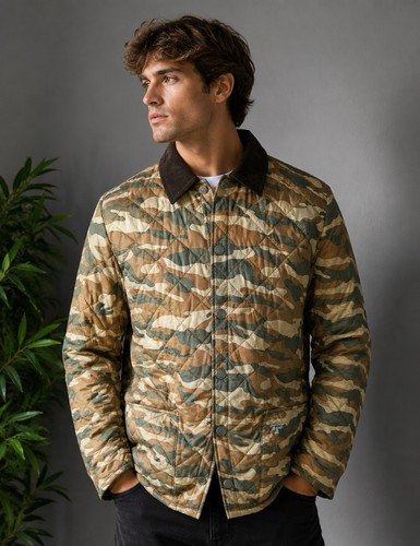 Barbour beacon camo starling - barbour,