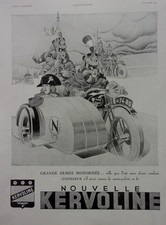 publicite ancienne  huile