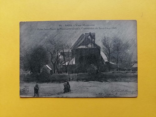 Cpa paris église - Église, st