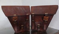 Sacoches de selle en cuir