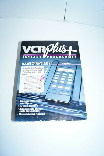 Vintage vcr plus instant - vintage, plus+