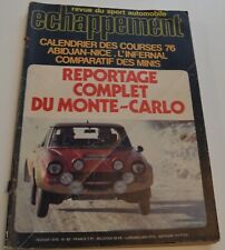 REVUE ECHAPPEMENT N° 88 FEVRIER 1976