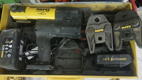 Presse batterie rems 22v - batterie,