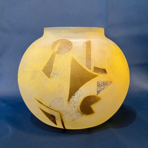 Vase verre murano givré - de,
