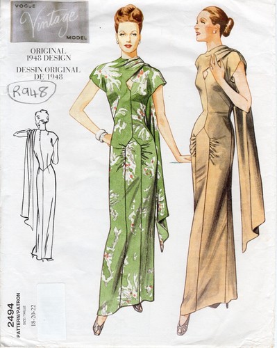 Patron couture vintage - patron,