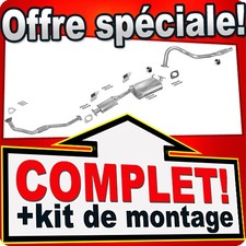 Ligne pot d'échappement pour