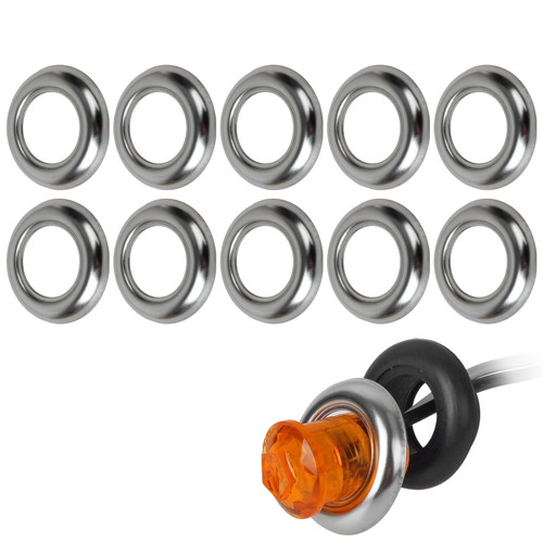 Anneau finition rond - de, 3/4"