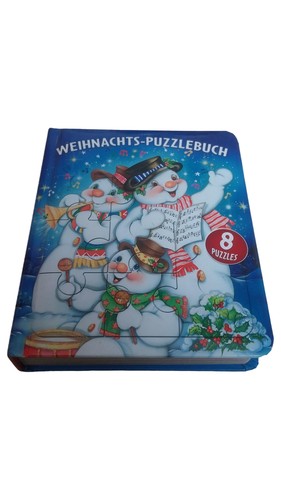 Livre puzzle noël enfant - noël, 8