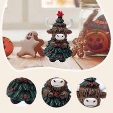 Statue de vache des Highlands