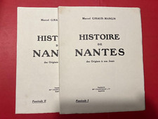 Lot de 2 livres "Histoire de Nantes"