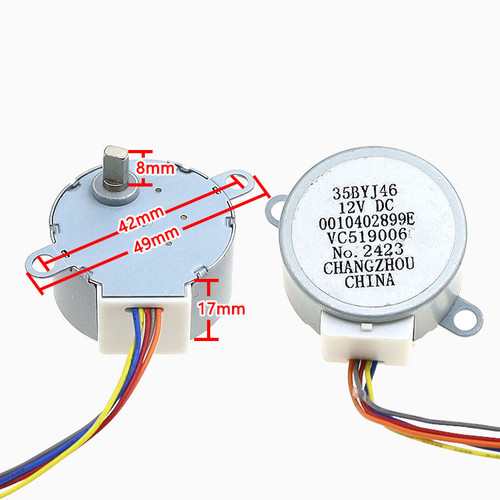 Moteur pas 42mm 35byj46 - pas, à