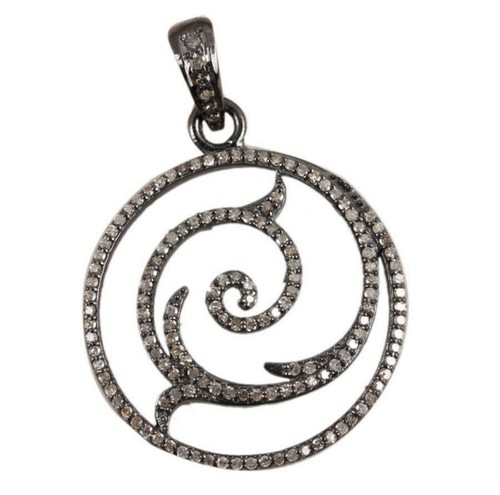 Diamant pendentif pave - diamant,