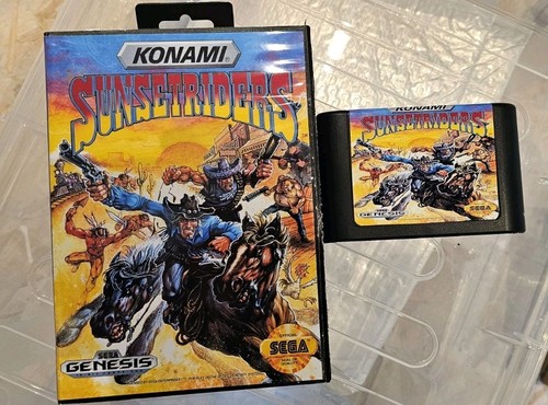 Sunset riders boite sega - boite,