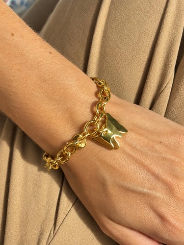 Bracelet chaîne jaune 18k - chaîne, or