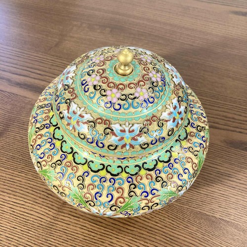 Grande boîte cloisonné