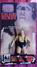 "KING KONG BUNDY " Figure (1998) LEGENDS OF PRO WRESTLING