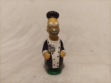 Les Simpsons 1992:Homer Roi ,piece De Remplacement Jeux D Echec,Noir 