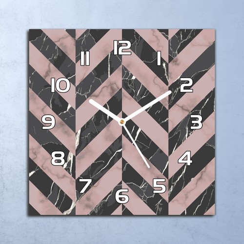 Horloge murale verre 30x30 - murale,