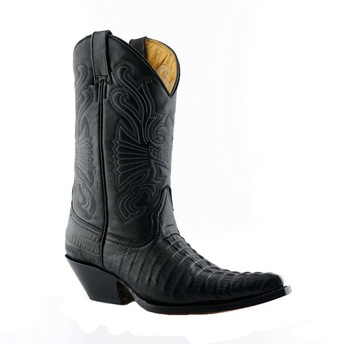 Bottes cowboy western croc - cowboy,