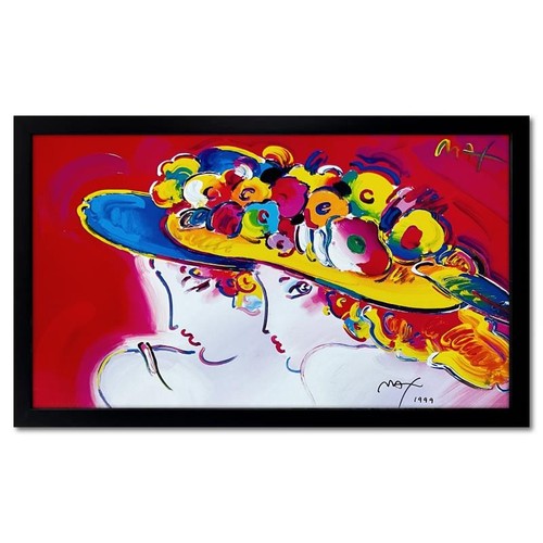 Peter max friends estampille - peter,