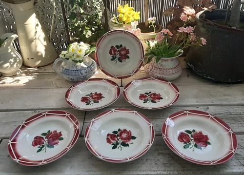Assiettes creuses - 6,