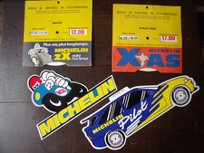 MICHELIN disques de stationnement autocollants Bibendum