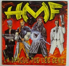 HMF : LA DROGUE TUE LES GENS / VIBRATIONS ♦ CD Single ♦