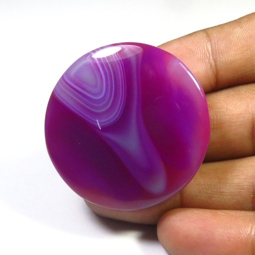 Violet onyx géode rond pierre - onyx,