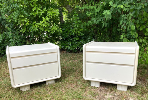 Paire table chevets en - paire,