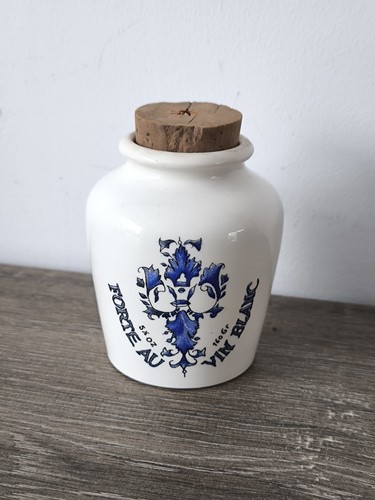 Ancien pot moutarde - à,