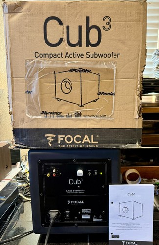 Focal audio cub3 active - audio, 8"