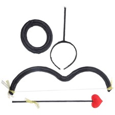  1 Set Cupid Bow Arrow Costume Costume Halo Hairband Accessoires pour la