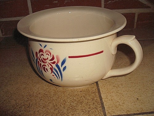 Ancien pot chambre décors - de,