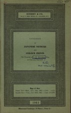 JAPANESE NETSUKE & COLOUR PRINTS CATALOGUE VENTE SOTHEBY'S LONDON 1961 MITCHELL