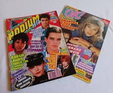  PODIUM HIT CLAUDE FRANÇOIS STEPHANIE COLUCHE NIAGARA BALAVOINE  MYLENE FARMER 