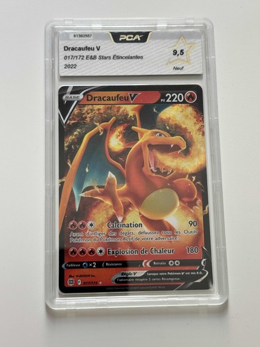 Carte pokémon dracaufeu v - carte,