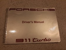 Porsche 911 964 3.3 turbo 1991 model WKD 964 560 91 日本語 オーナーマニュアル owners manual