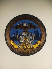 Ecusson police rare NYPD Intelligence Division  Obsolète  NM