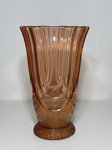 Vase luxor art - déco, verre