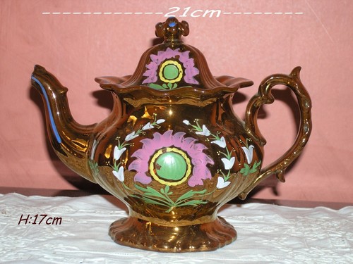Théiere faience jersey - faience,