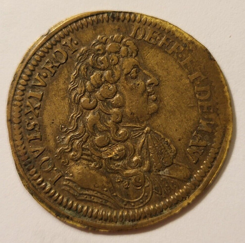 Jeton nuremberg louis xiv - nuremberg,