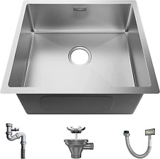 Umi 38 CM X 40 CM Unique Bol Meuble Évier de Cuisine Acier Inoxydable 1