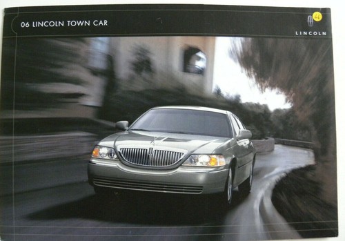 Brochure lincoln town car - lincoln,