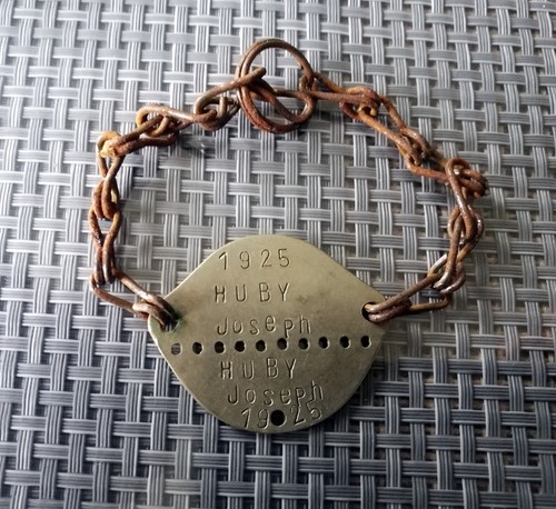 Plaque identité soldat - , classe