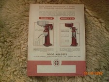 ANCIEN   PROSPECTUS  PUBLICITAIRE    MATERIELS DE TRAITE SOCO-MELOTTE