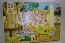 La Panthere Rose Mb Puzzle série Cartoon 60 pièces jeux de société jeu