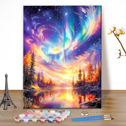 Peinture par numero adulte - peinture,